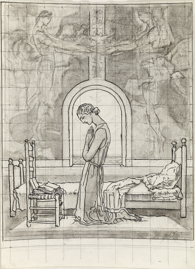 Christian Science Monitor, study for cover illustration