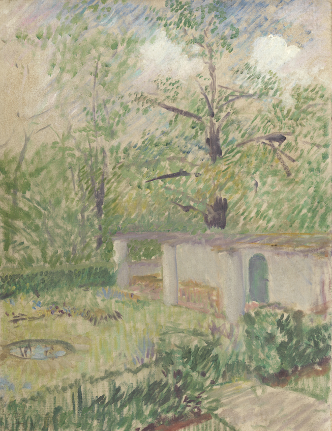 [Cogslea garden pergola (wall)]