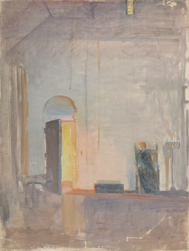 [Lower Cogslea studio interior]