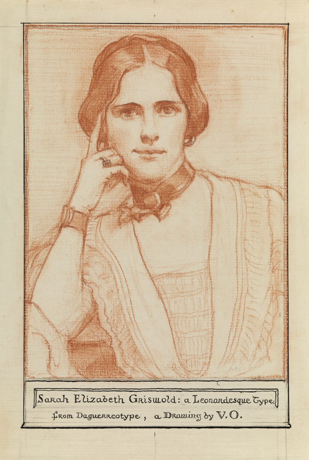 Samuel F.B. Morse, [study for portrait of Sarah Griswold]
