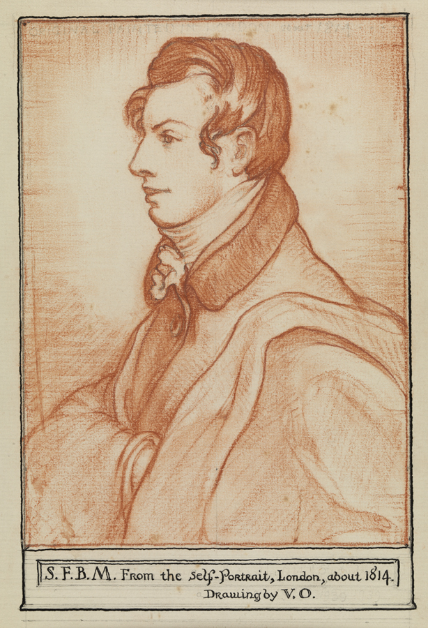 Samuel F.B. Morse, [study for portrait of Morse on page 4]