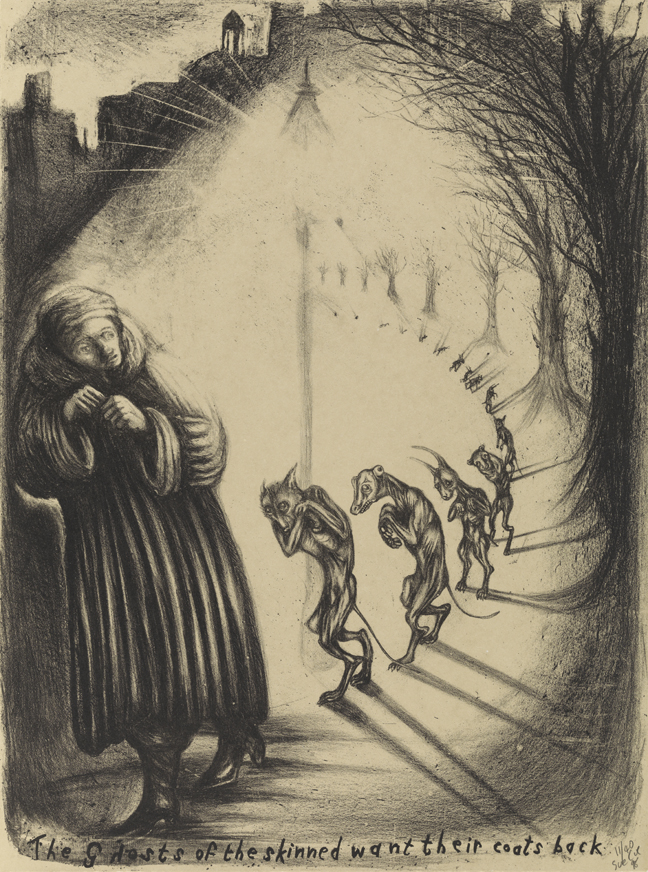 The ghosts of the skinned want their coats back