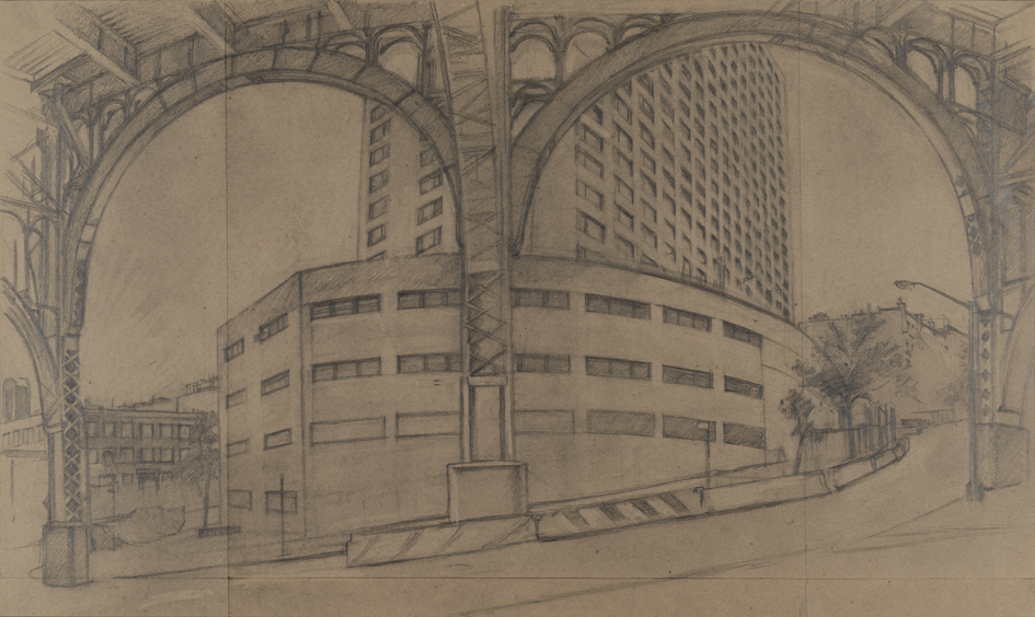 Under the Viaduct at Riverside Drive and St. Clair Place