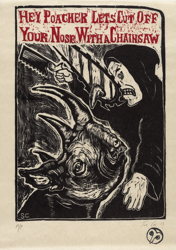 Hey Poacher Lets Cut Off Your Nose With a Chainsaw