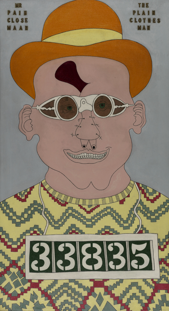 Mr. Pain Close Maan the Plain Clothes Man