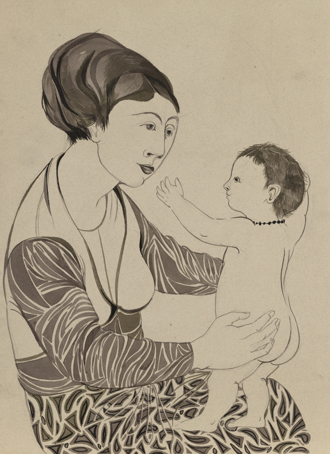 Untitled (Mother and child)