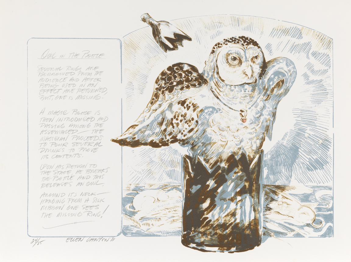 Wonder Production Volume I, Owl in the Bottle