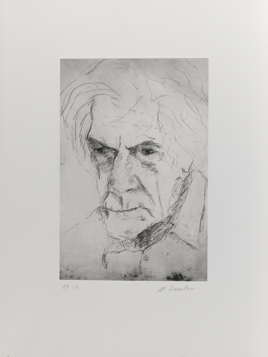 Untitled (Portrait of John Cage)