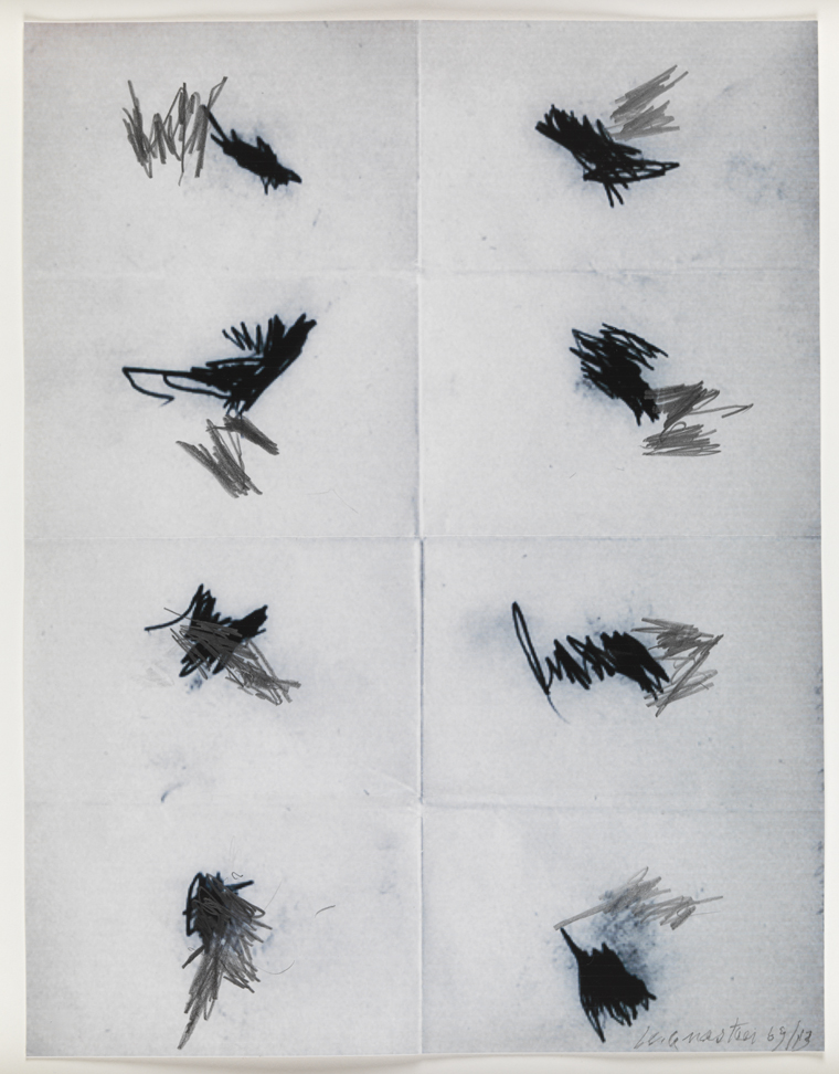 Untitled (Pocket Drawing on Pocket Drawing)