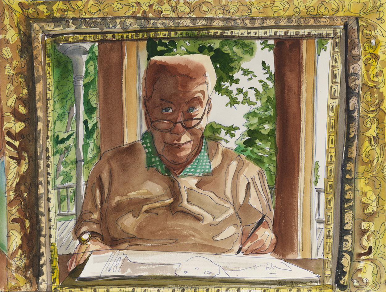 Self-Portrait with Frame