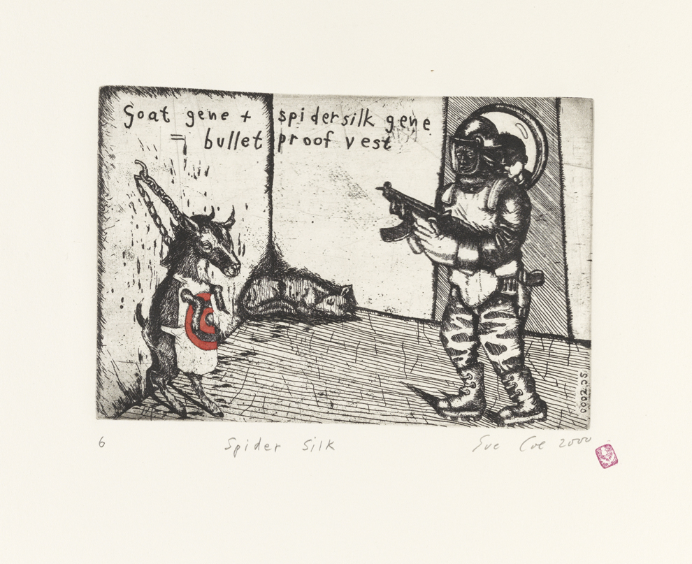 Spider Silk Gene + Goat Gene = Bullet Proof Vest