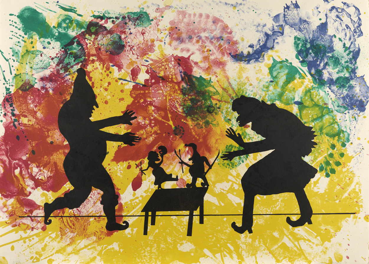 Untitled (Frida and Diego puppets)