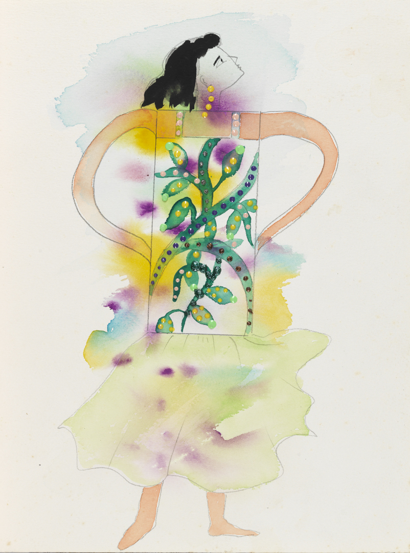 [Sketch of a dancer]