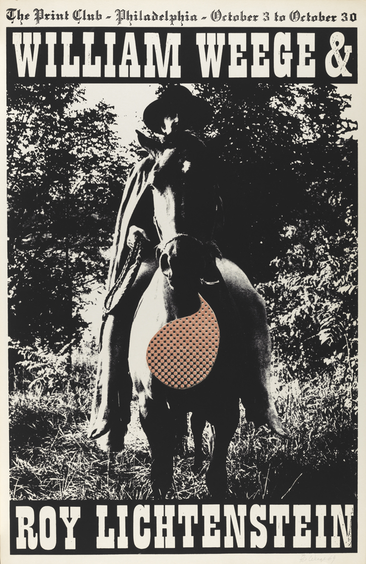 William Weege & Roy Lichtenstein