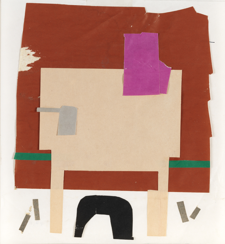 Study for "Two Dogs in a Still Life"