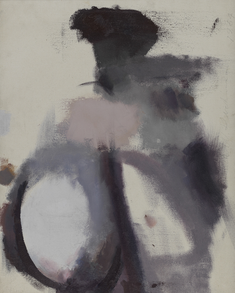 Unfinished Study of a Model at the Easel