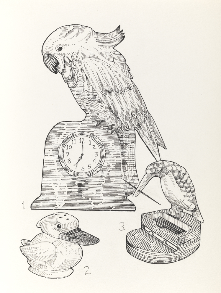 Drawing K, Book II, Animal, from Index: The Objects of My Obsession