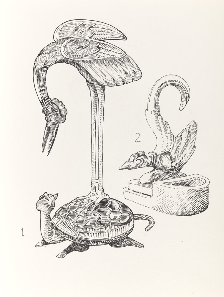 Drawing D, Book III, Objects, from Index: The Objects of My Obsession