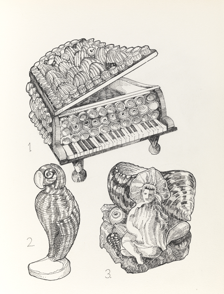Drawing J, Book III, Objects, from Index: The Objects of My Obsession