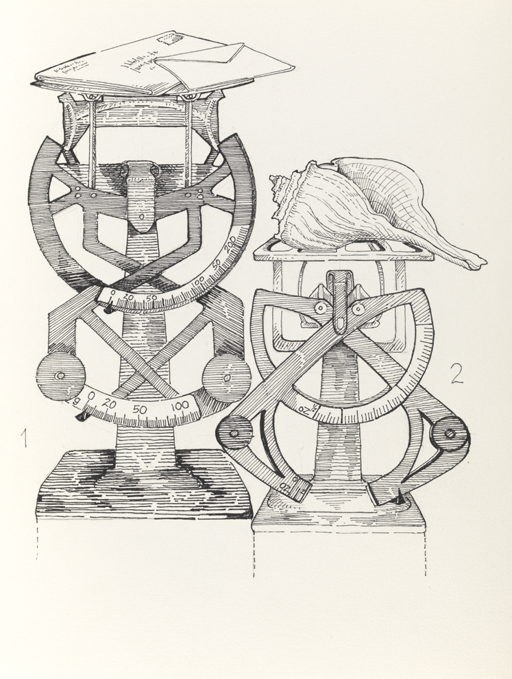 Drawing A, Book IV, Implements, from Index: The Objects of My Obsession