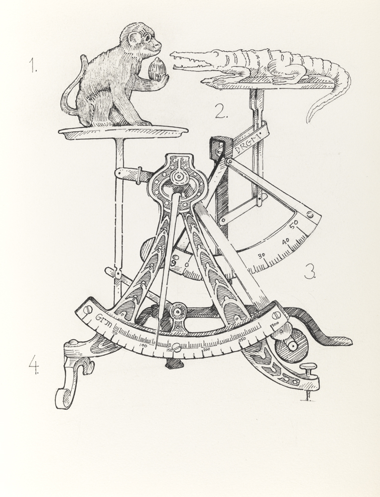 Drawing B, Book IV, Implements, from Index: The Objects of My Obsession