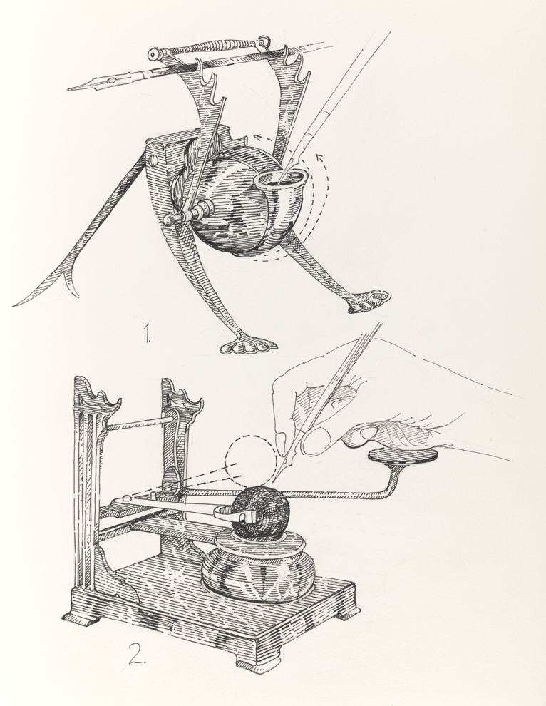 Drawing D, Book IV, Implements, from Index: The Objects of My Obsession