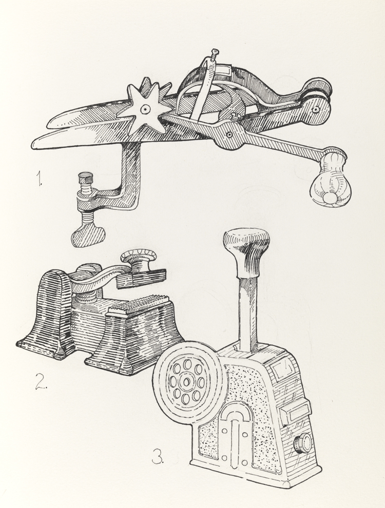 Drawing I, Book IV, Implements, from Index: The Objects of My Obsession