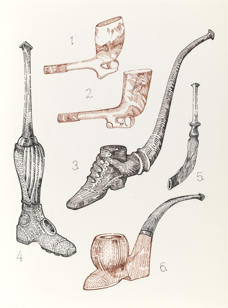 Drawing F, Book V, Dangerous Toys, from Index: The Objects of My Obsession
