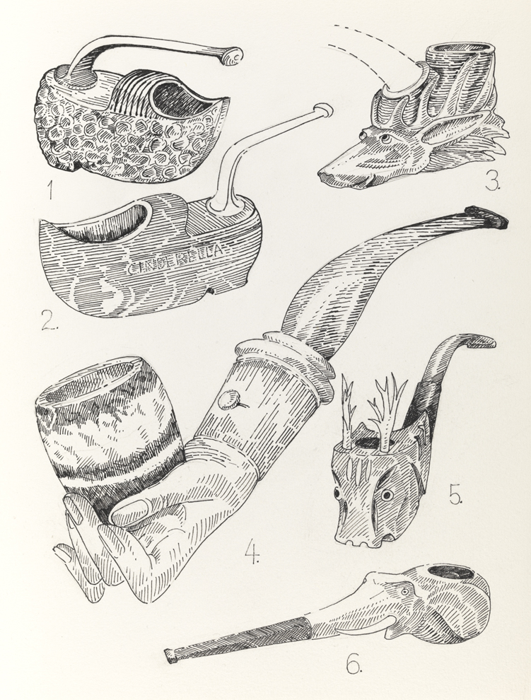 Drawing G, Book V, Dangerous Toys, from Index: The Objects of My Obsession