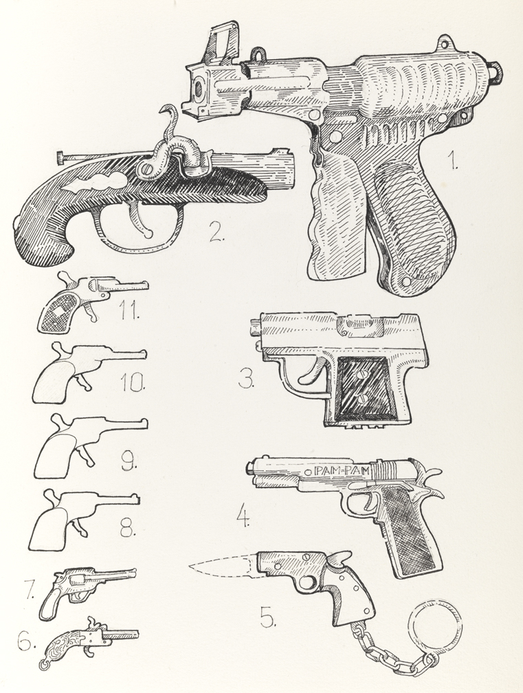 Drawing I, Book V, Dangerous Toys, from Index: The Objects of My Obsession