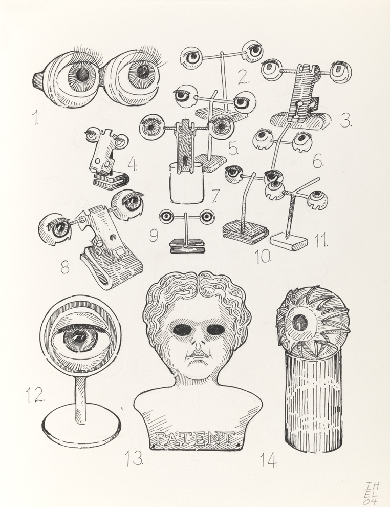 Drawing H, Book I, Personae, from Index: The Objects of My Obsession