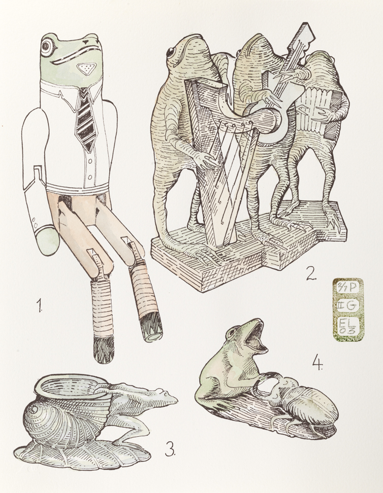 Plate G, Volume I, Book II, Folly Animale, from Index: The Objects of My Obsession