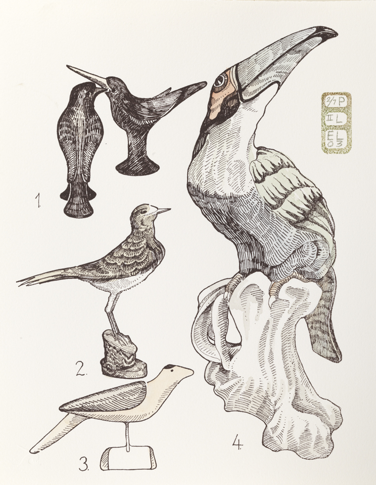 Plate L, Volume I, Book II, Folly Animale, from Index: The Objects of My Obsession