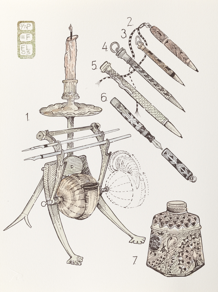 Plate F, Volume I, Book III, O.J. Darr, from Index: The Objects of My Obsession