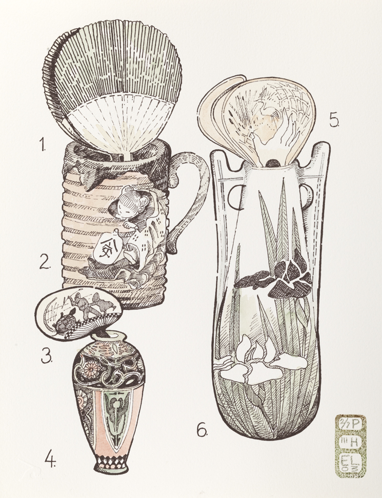 Plate H, Volume I, Book III, O.J. Darr, from Index: The Objects of My Obsession