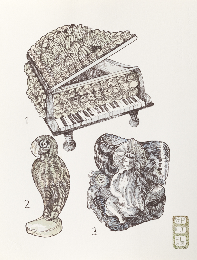 Plate J, Volume I, Book III, O.J. Darr, from Index: The Objects of My Obsession