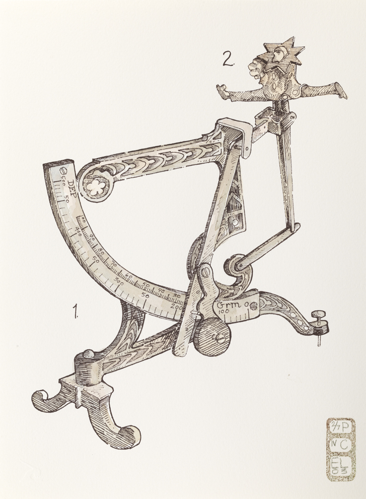 Plate C, Volume I, Book IV, Mechanique, from Index: The Objects of My Obsession