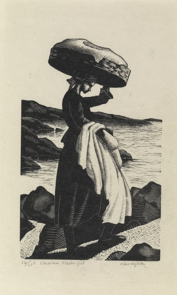 Corsican Washer Girl