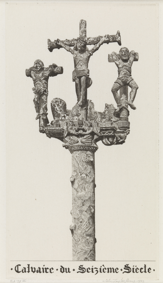 A Breton Calvary, "Calvaire du Seizieme Siecle"