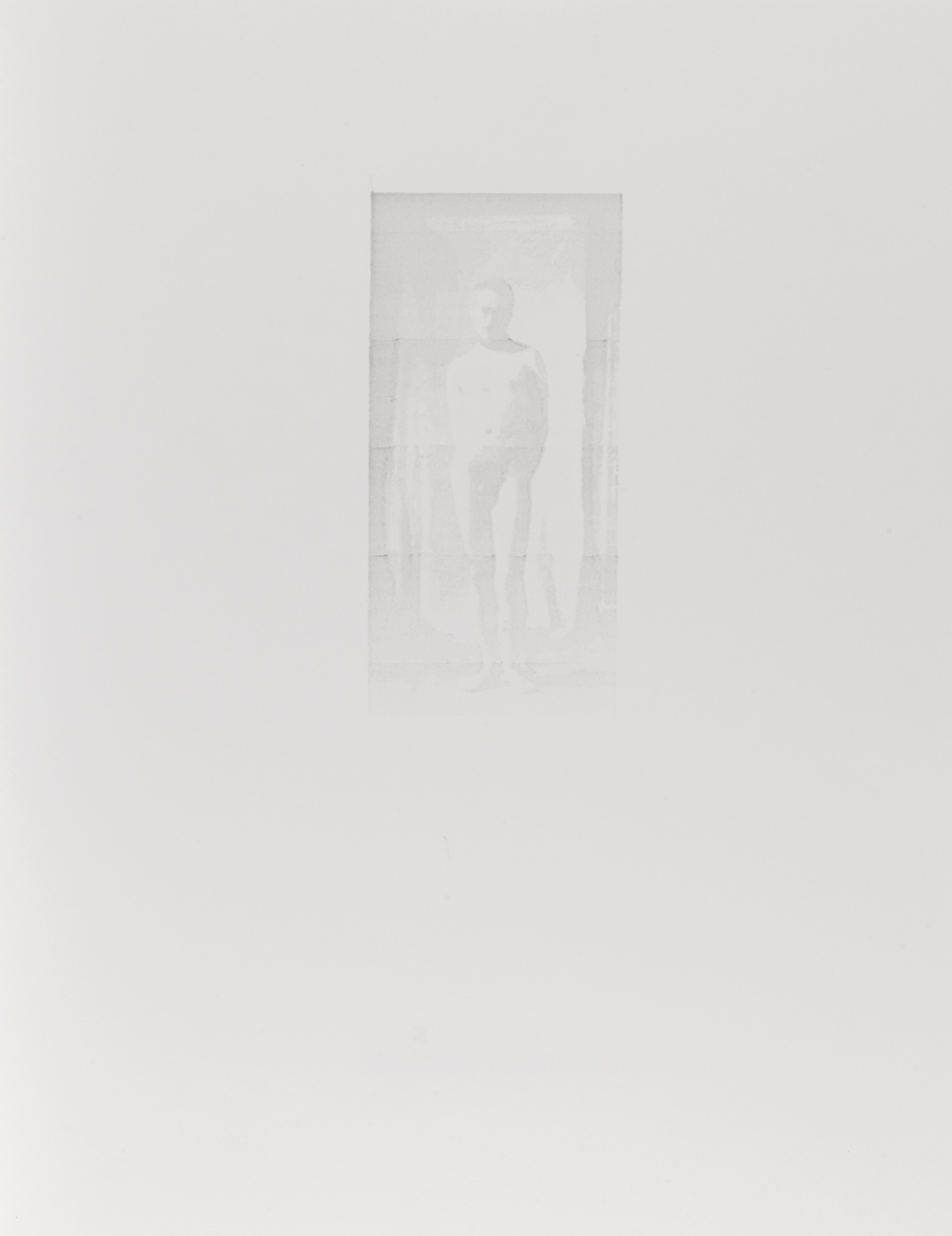 Study #1 (Standing male nude)