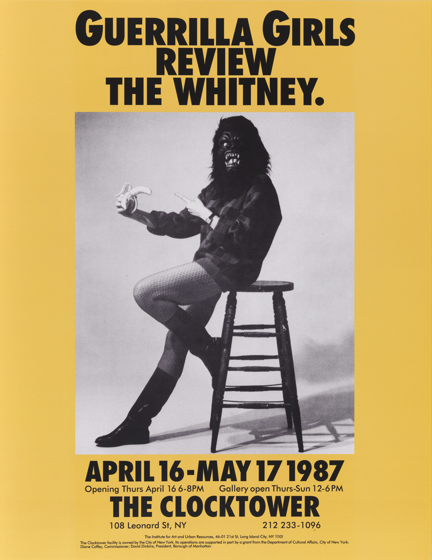 Guerrilla Girls Review The Whitney