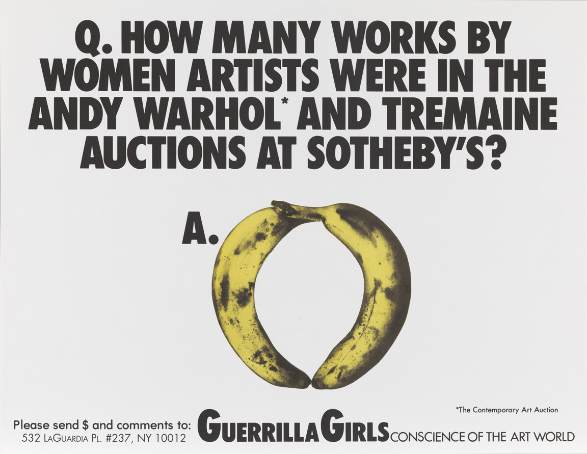 How Many Works by Women Artists Were in the Andy Warhol and Tremaine Auctions at Sotheby's?