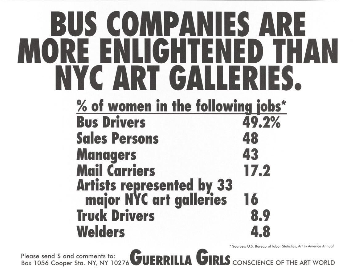 Bus Companies Are More Enlightened Than NYC Art Galleries