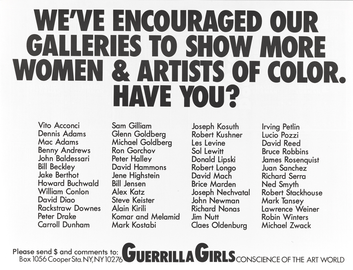 We've Encouraged Our Galleries to Show More Women and Artists of Color. Have You?