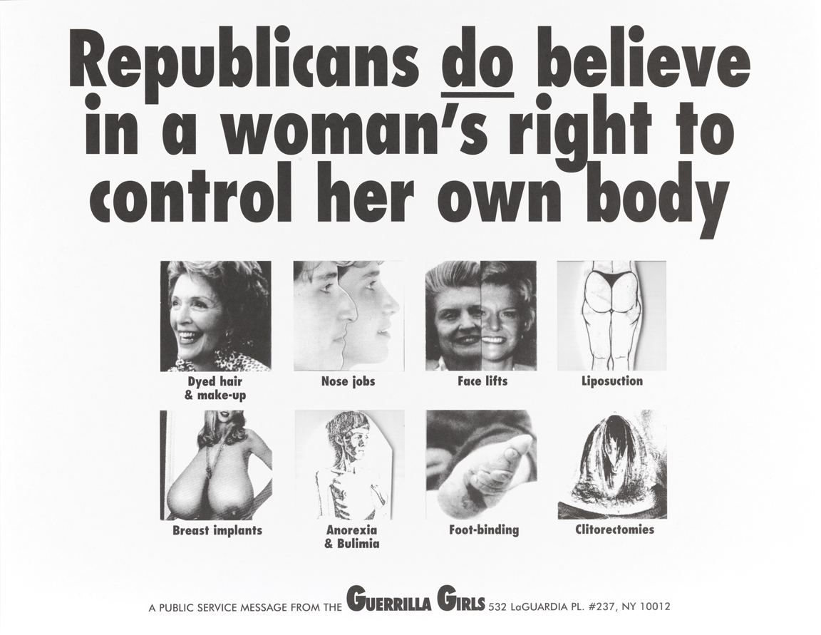 Republicans Do Believe in a Woman's Right to Control Her Own Body