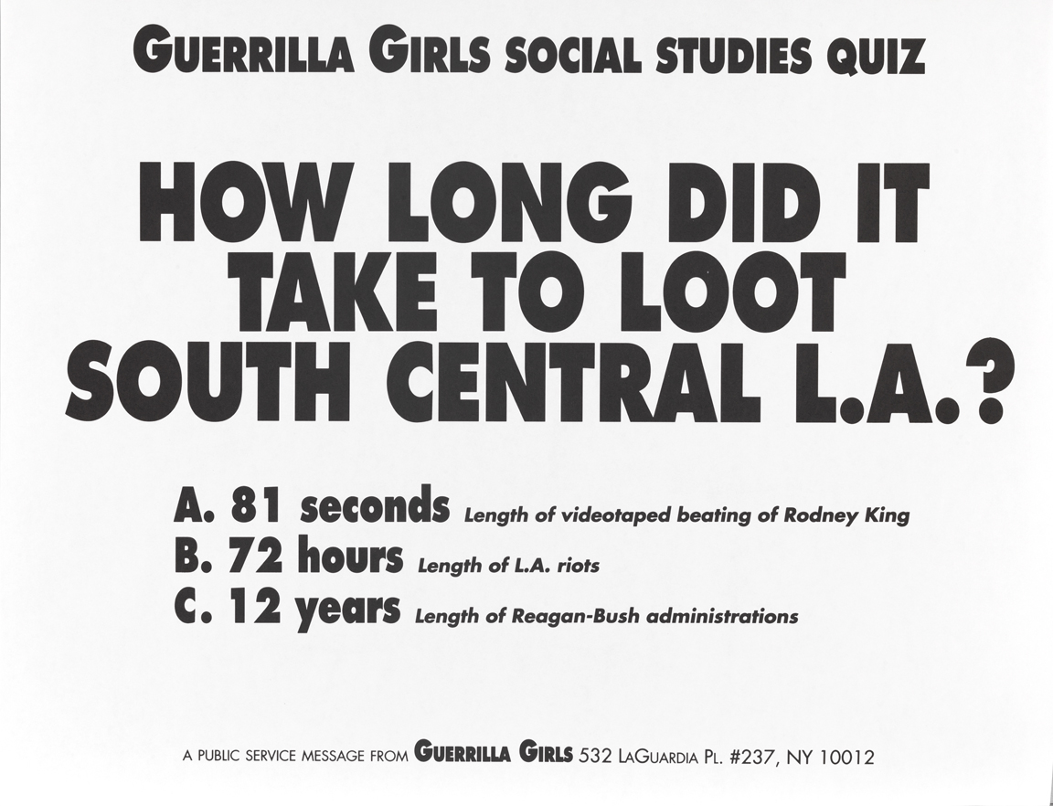 How Long Did It Take to Loot South Central L.A.?