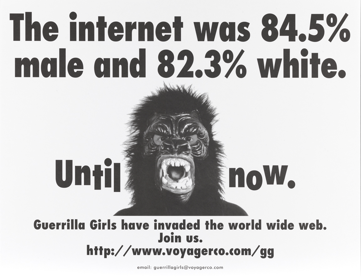 The Internet Was 84.5% Male and 82.3% White Until Now