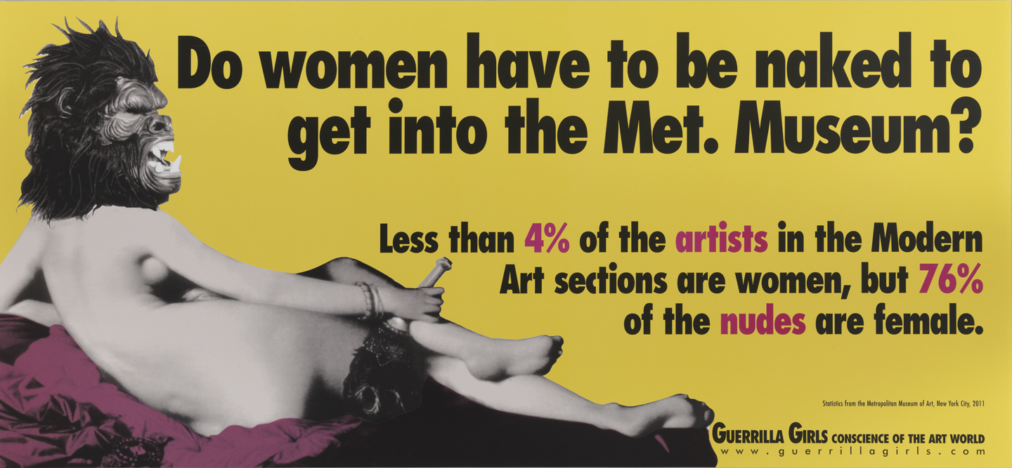 Do Women Have to Be Naked to Get Into the Met. Museum? Update