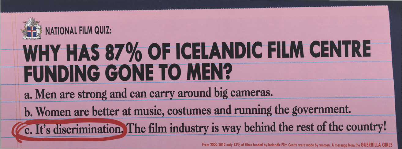 Why Has 87% of Icelandic Film Centre Funding Gone to Men?