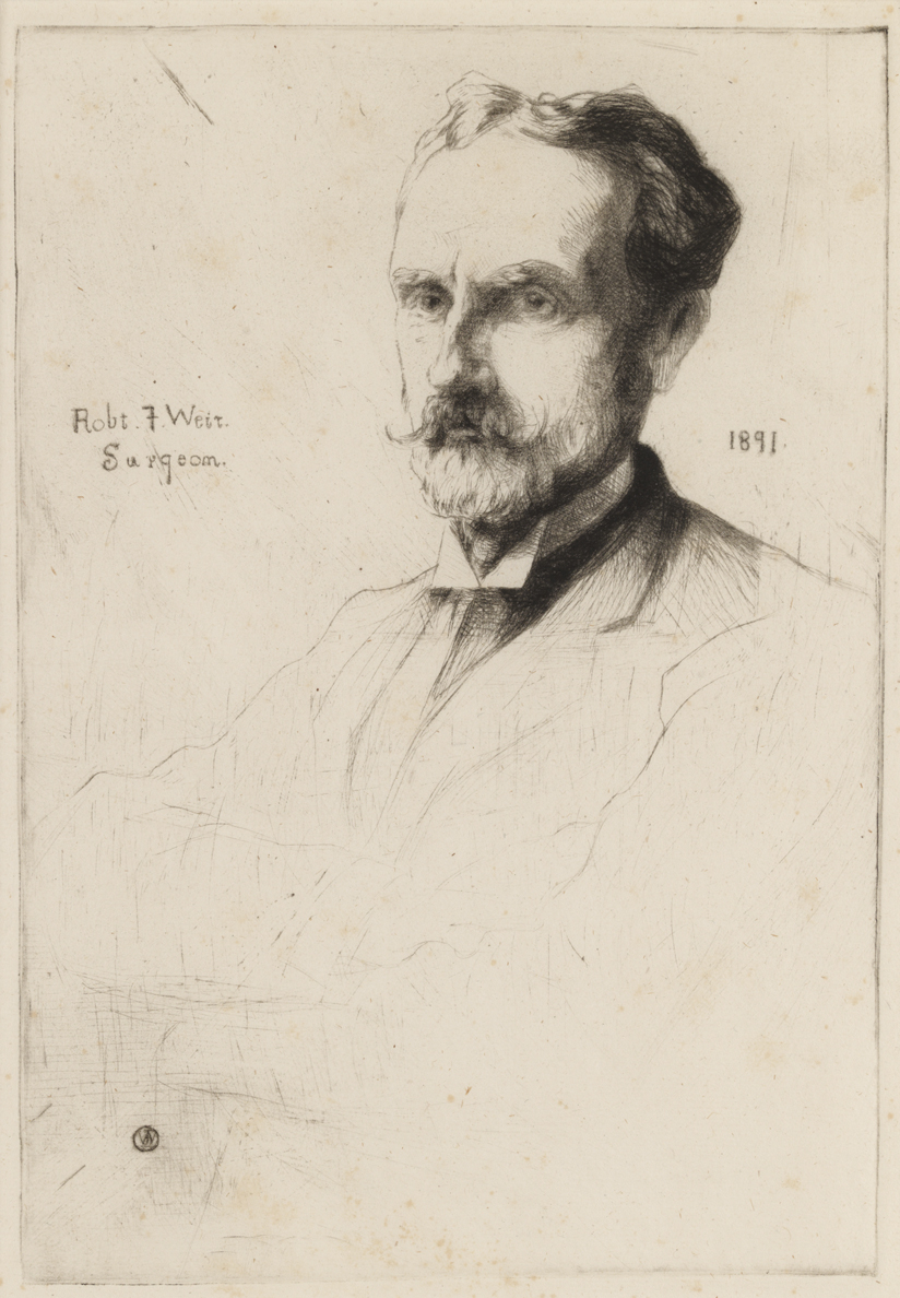 Portrait of R.F. Weir